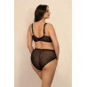Lola black bra – soft embroidered underwire | Inesslingerie