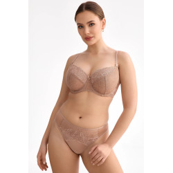 Biustonosz Rina soft – haft i mikrofibra | Inesslingerie