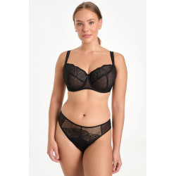 Biustonosz Rina soft – haft i mikrofibra | Inesslingerie
