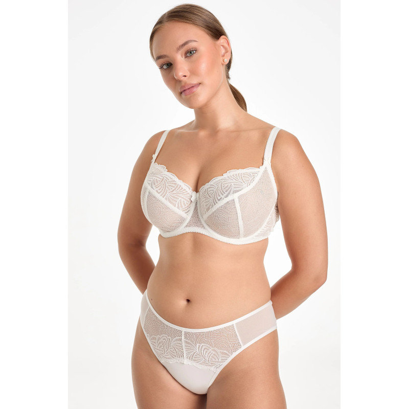 Biustonosz Rina soft z haftem i mikrofibrą Biustonosz Rina soft z haftem i mikrofibrą