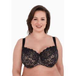 CHANTAL MAXI soft bra – lace, plus size, full cup