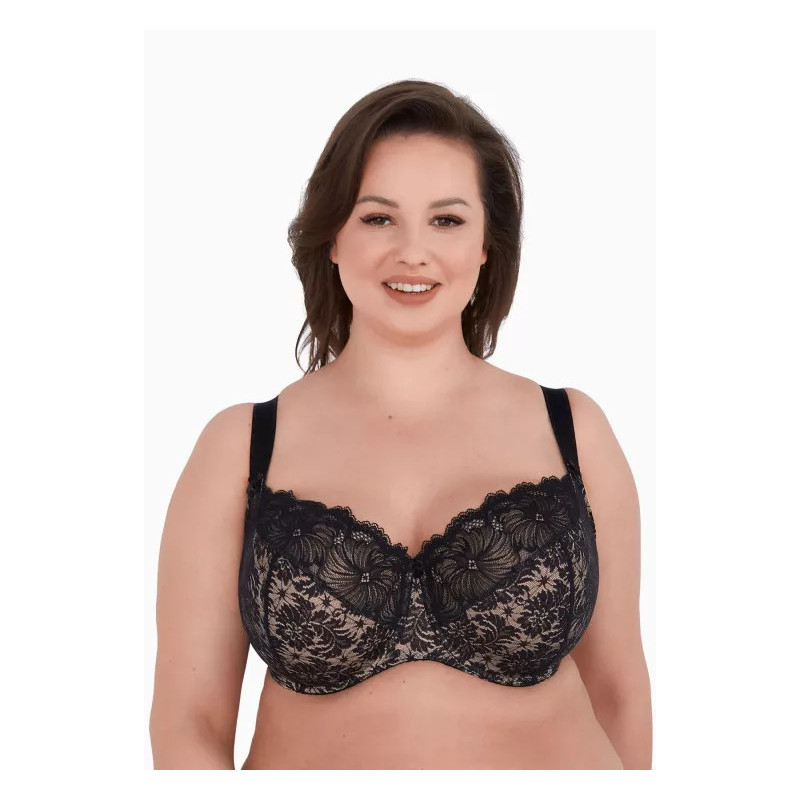 CHANTAL MAXI soft bra – lace, plus size, full cup CHANTAL MAXI soft bra – lace, plus size, full cup