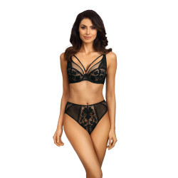 Orlando high-waisted panties – lace & tulle | InessLingerie