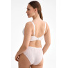Rina béžová podprsenka – Spacer T-shirt s výšivkou | Inesslingerie