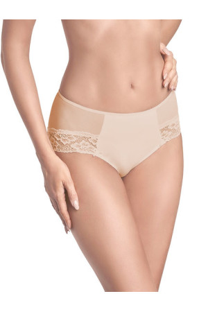 Figi damskie z wysokim stanem Rosa – koronka, tiul, komfort