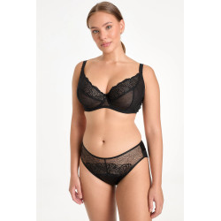 Figi Rina – geometryczny haft i mikrofibra | Inesslingerie