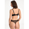 Tanga Rina – výšivka a tyl, střední pas | InessLingerie