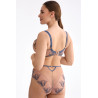 Figi Palmer – sztormowy błękit, haft, wysoki stan | Inesslingerie